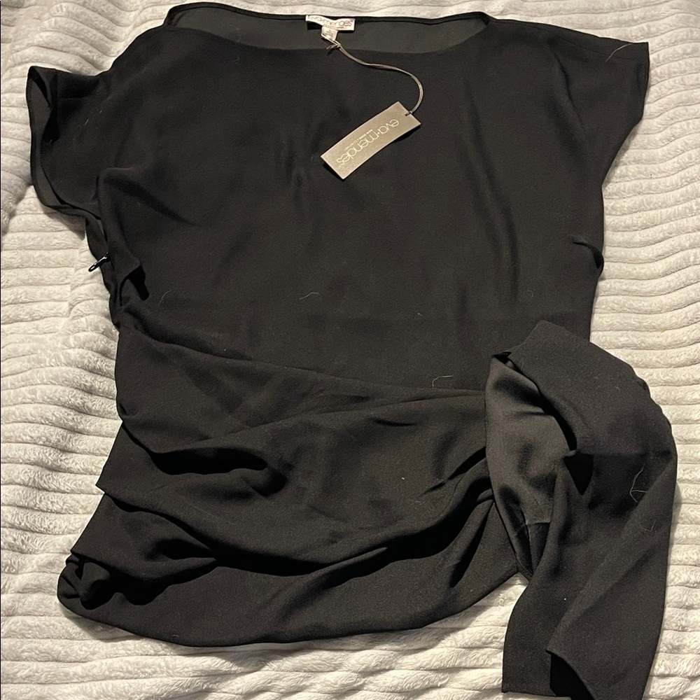 Chic Black Women's Blouse